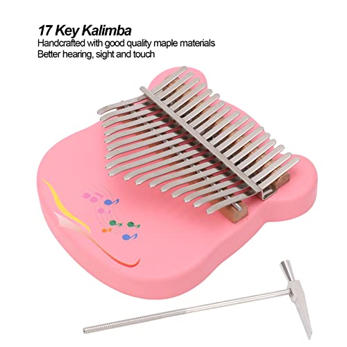 Piano à pouce Portable 17 touches Kalimba doigt Piano dessin animé ours en forme d’érable Mini Marimba Instrument de… - Les Beatles, Paul McCartney, John Lennon, RIngo Starr, George Harrison Piano à pouce Portable 17 touches Kalimba doigt Piano dessin animé ours en forme d'érable Mini Marimba Instrument de… – Image 5