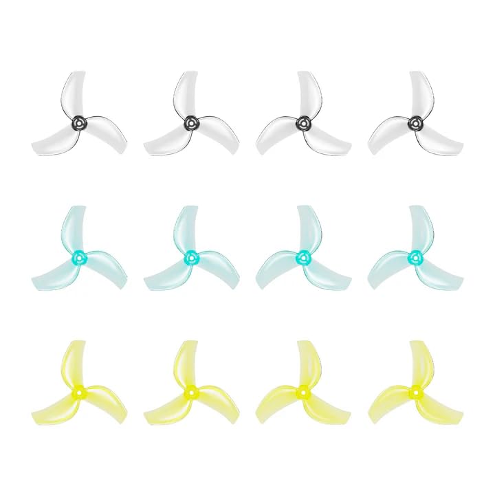BETAFPV Gemfan 1611 40 mm 3-Blade Propellers with 1.5 mm Shaft Hole, Strength Lightweight for 1102,0802SE Brushless Motors