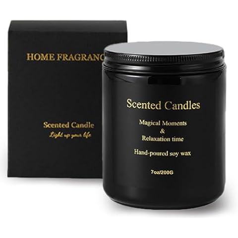Scented Candle, 7 Oz - Natural Soy Wax Aromatherapy Jar Candle with 30-Hour Burn Time - Ideal Home Fragrance - Perfect Gifts for Men and Women (Lavender) Cover