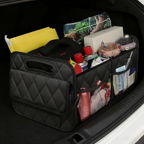Caddy d'organisation automobile pliable avec compartiments pour outils - 4