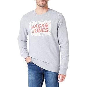 JACK & JONES Herren Jcolauge Sweat Crew Neck FST Sweatshirt