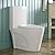 DeerValley Elongated Toilet with Fluidmaster Better Than Wax Toilet Seal