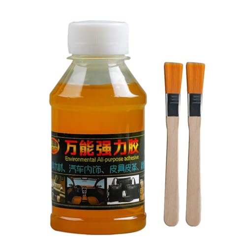 100ml Headliner Repair Glue, Car Roof Liner Quick Repair Adhesive Glue, Car Roof Fabric Glue, Headliner Fabric Adhesive, Upholstery Fabric Strong Fabric Adhesive, Car Inside Roof Cloth Repair Glue