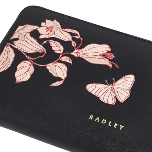 RADLEY London Butterfly Large Zip-Around Continental Wallet (Black)4