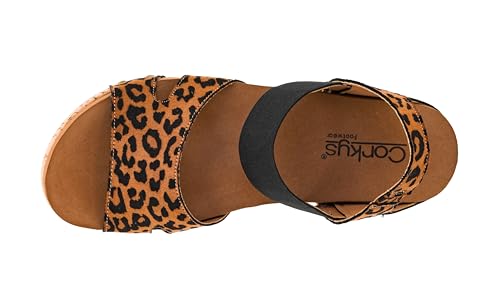 Corkys Footwear Women's Better With Time 2-Inch Wedge - Timeless Wide Toe Strap With Cut Outs, Elastic Gore Strap Around Ankle, And EVA Insoles For All-Day Comfort4