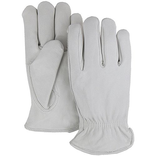 Majestic Glove 1555/10 Glove, Goat Driver, Keystone Thumb, Large, Gray (Pack of 12)