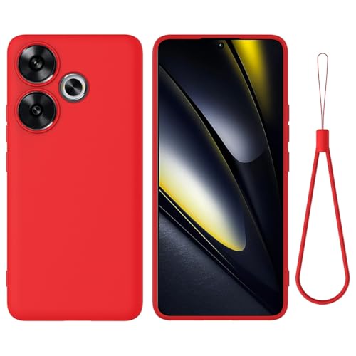 Coque Poco F6 antichoc : étui protection Xiaomi rose mince