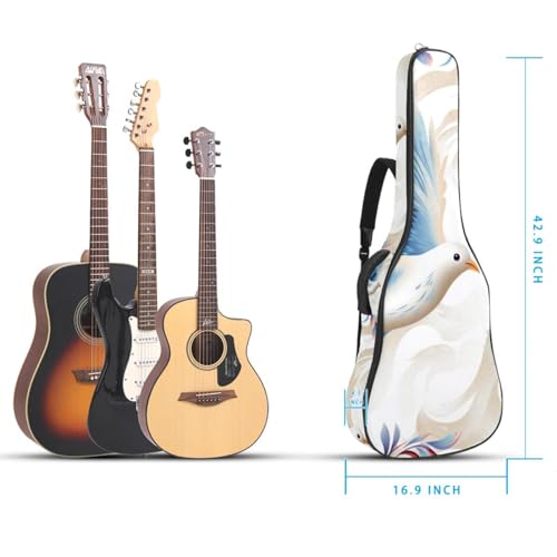 JRHEJTFZ Housse pour guitare acoustique de 1,9 cm d’épaisseur – Imperméable – Durable et élégant – Drapeau abstrait d’Israël, Multicolore 5., 42.9×16.9×4.7 in, Motif imprimé tendance - Les Beatles, Paul McCartney, John Lennon, RIngo Starr, George Harrison JRHEJTFZ Housse pour guitare acoustique de 1,9 cm d'épaisseur - Imperméable - Durable et élégant - Drapeau abstrait d'Israël, Multicolore 5., 42.9x16.9x4.7 in, Motif imprimé tendance – Image 6