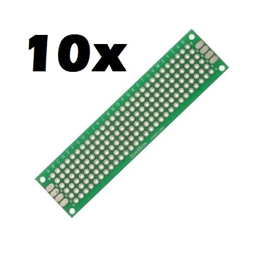 10x Basetta Millefori 2x8 8x2 cm 20x80 80x20 mm