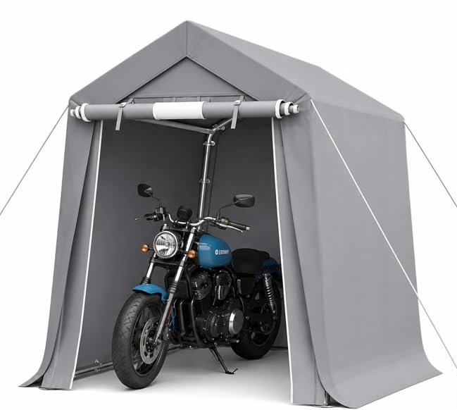 Amazon.com: EROMMY 6x8 FT Outdoor Storage Shelter Shed Tent, Heavy
