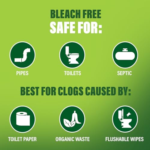 Image of Green Gobbler Liquid Toilet Plunger | Clog Remover | Safe for Toilets and Septic | 2 Pack