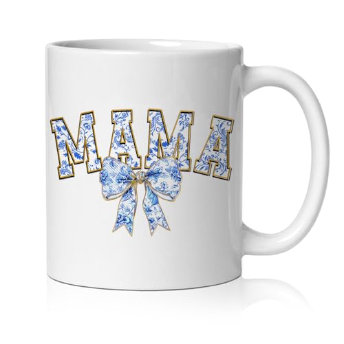 Taza Cerámica Azul BEHIFL 11 Onzas miniatura 1