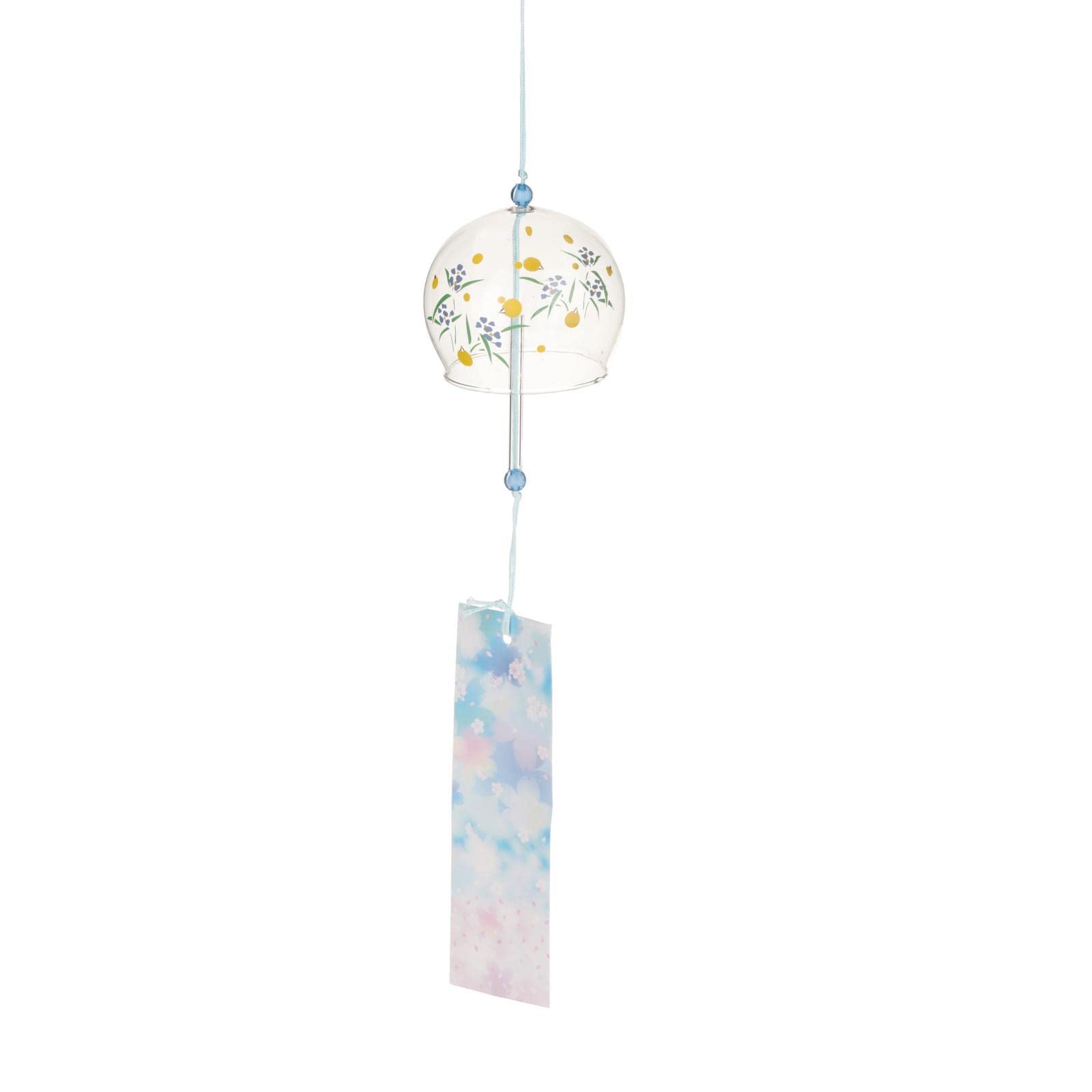 Generic Japanese Glass Wind Chimes Hanging Ornament Home Decor Gifts Firefly-picture-29