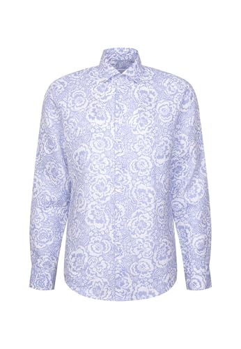 Chemise d'affaires homme en lin regular fit Seidensticker chic