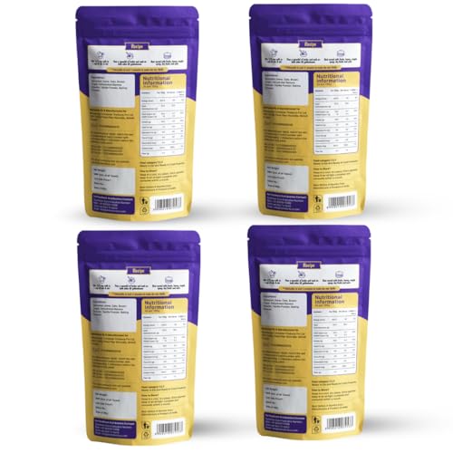 Image of The Naturik Co. Millet Vanilla Pancake & Waffle Mix 150g - Pack Of 4 | No Maida | No Sugar | Made With Jaggery | Ready in 2 Min | No Preservatives | High Protein & Fiber | As Seen On Shark Tank