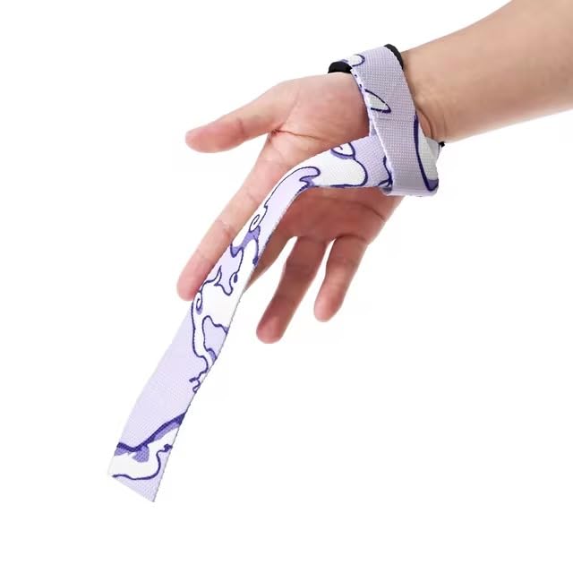 CROWN Anime Weight Lifting Wrist Wraps - 25" Long Lifting Straps Wrist Wraps for Weightlifting Hand Weights Gym Grips Wrist Strap Exercise Accessories