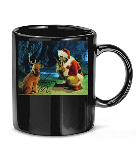OLIVERREBYTE Jim Carrey Signed How The Grinnch Stole Christmas Photo Coffee Mug for Women and Men Tea Cups