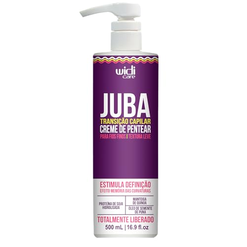 Juba Transição Capilar Creme de Pentear Textura Leve - Widi Care - 500ml