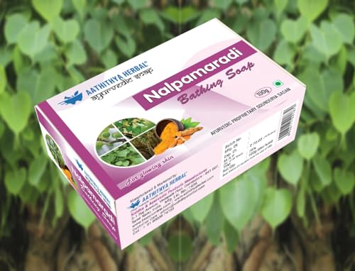 Image of NALPAMARADI Ayurvedic Bathing Soap (Pack 3)