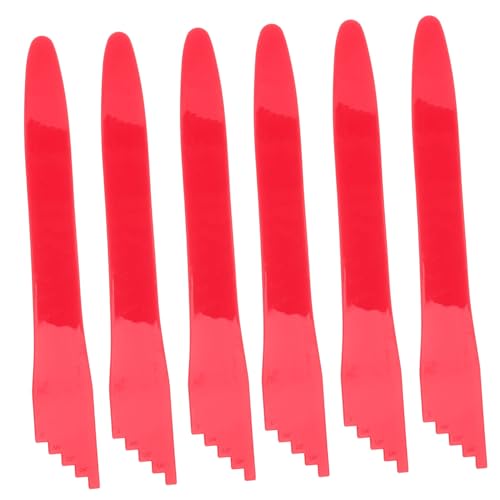 GRIRIW Plastic Bubble Remover for Canning 6pcs Canning Pliers Tongs Kitchen Gadget