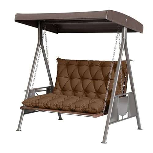 Banco de columpio de 2 plazas impermeable que evita las manchas 2