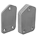 Fanmao 4 Pack Weld-On Steel Base Plates, 3/16