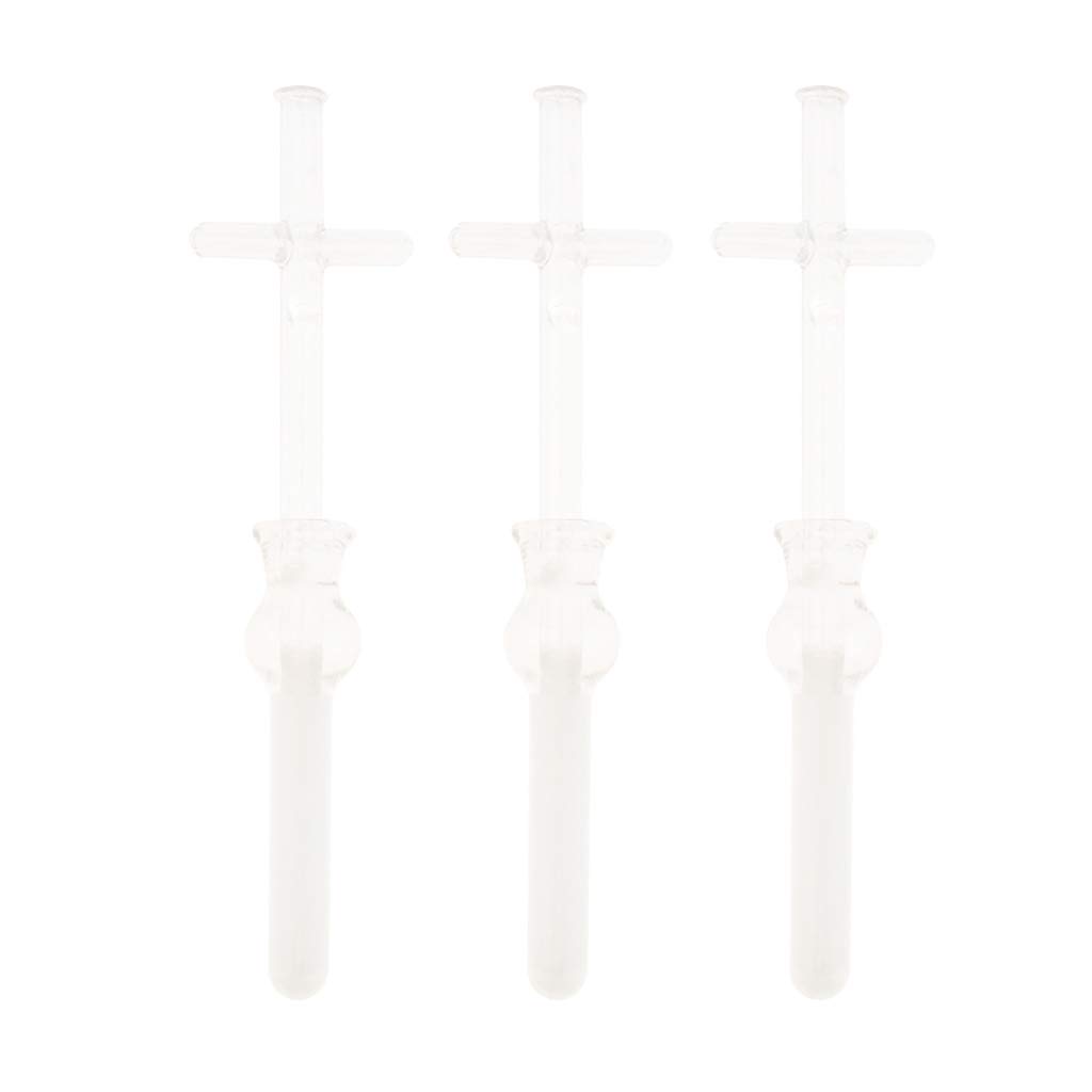 misppro 0,5 ml-15 ml vidrio Dounce Tenbroek Cell Tissue Grinder Mortero Homogeneizador – transparente, 0,5 ml