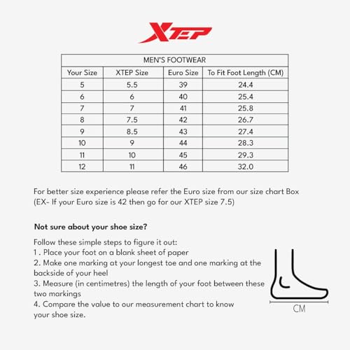Image of XTEP Running Shoes for Men Mass Life Series Lightweight Lace Up Comfortable Shoes