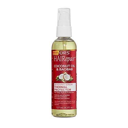 ORS HaiRepair Coconut Oil and Baobab Silkening Serum Thermal Protector 4.3 oz