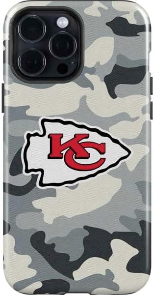 Skinit Impact Phone Case Compatible with iPhone 15 Pro Max - Officially Licensed NFL Kansas City Chiefs Large Logo Design