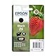 Epson 235M206 Original 29 Tinte Erdbeere, XP-235 XP-332XP-335XP-432XP-435XP-245XP-342XP-345XP-442XP-445XP-247XP-257XP-255XP-352XP-355XP-452XP-455,(schwarz) , 1er Pack