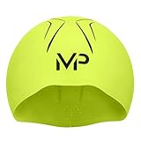 MP Michael Phelps X-O GT Swim Cap, NEON/BLACK