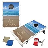 Names in The Sand (Custom) Bean Bag Toss Game by Baggo