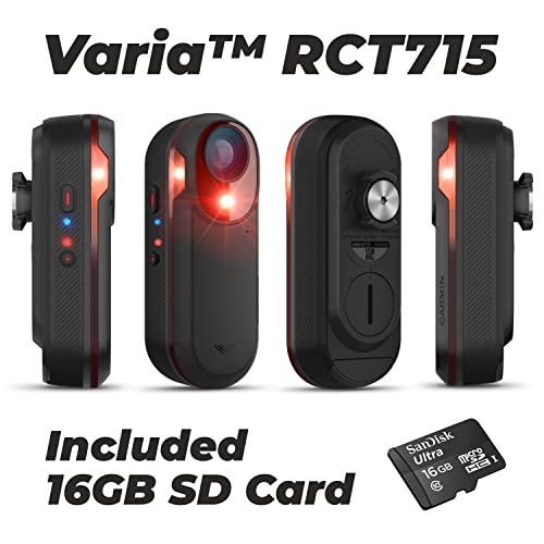 Image of Garmin Varia Cycling Rearview Radar with Visual and Audible Alerts for Vehicles and Wearable4U Bundle