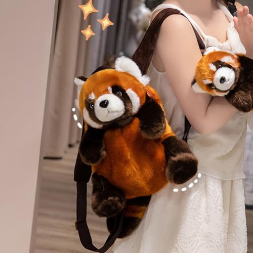 Sac à main ajustable panda en peluche pour femmes actives