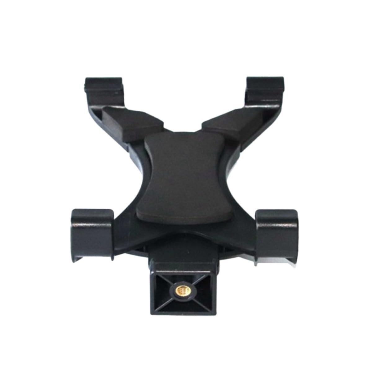 Kisangel Tablet Stand with Plastic Clamp and Tripod Base for Live Streaming Adjustable Tablet Holder for Home and