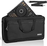 ITHWIU Padded DJ Controller Case for XDJ-RX2 XDJ-RX3 Case Prime 4 MCX8000 Numark NVII Mixtrack Pro 3 NV Platinum, 31.5 X 19.5 X 4.7 Inch