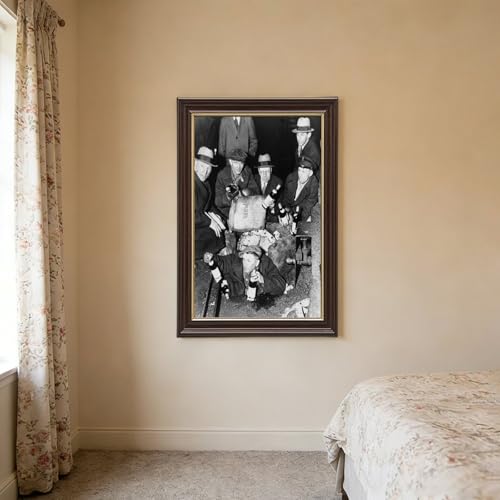 Impression sur toile agents de l'interdiction 1932 finition premium