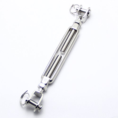 Dering Rigging M8 Fork/Fork Welded, Open Stainless Steel (Pack of 10) | Stainless Steel |