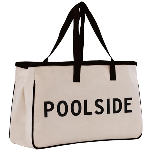 Bolso de tela 100% algodón natural con asa de cuero miniatura 1