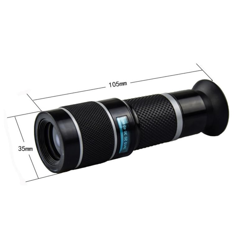 Image of Drumstone 18x Optical Zoom Mobile Telescope Lens Kit for All Mobile Cameras, Featuring a Background Effect Lens & Multi-Angle Lens