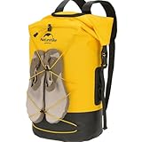 Mochila Impermeável Estanque 30L Para Praia Camping Pesca e Aventura (Amarelo)