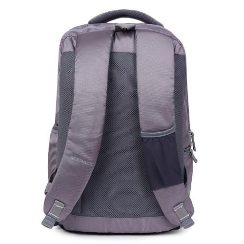 Image of ACEPACK Global 25.91 Liters Water Repellant 17.32 inch Laptop Backpack With Rain Cover For Casual, Outdoor, Office Or Daily Use (Grey)