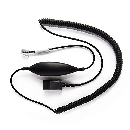 Cable de conexión Geni compatible con Plantronics para solucionar problemas de audio