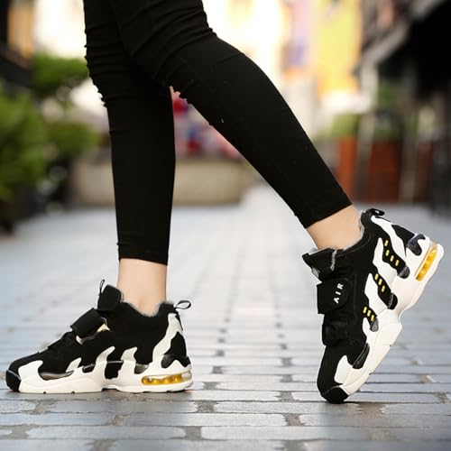 Men's Fleece-Lined Stylish Sneakers: Sporty Style. Suitable for Casual Sports and Walking.2