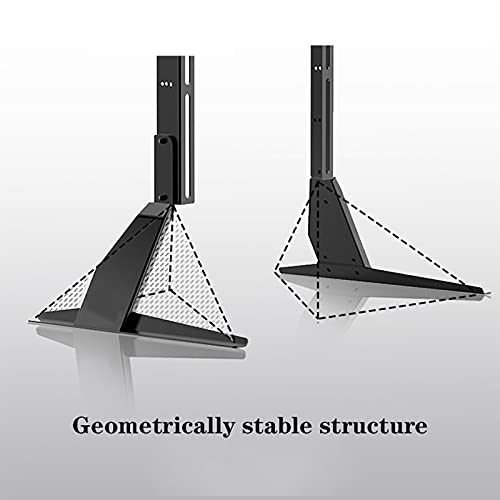Soporte de TV de mesa ajustable para pantallas 23-65 pulg miniatura 4