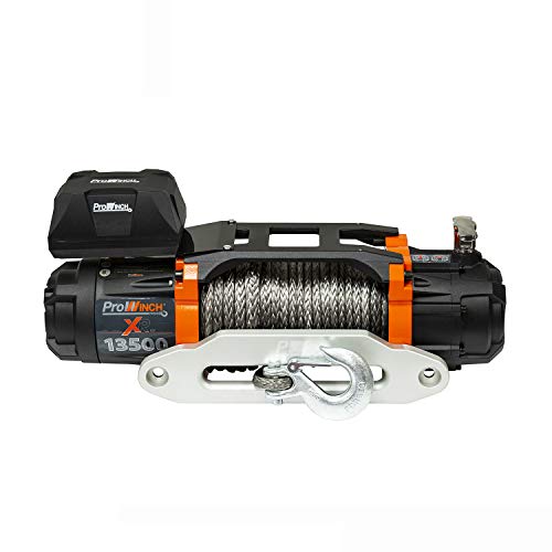 Winch eléctrico Prowinch 13500 lbs con cuerda sintética y control inalámbrico miniatura 5