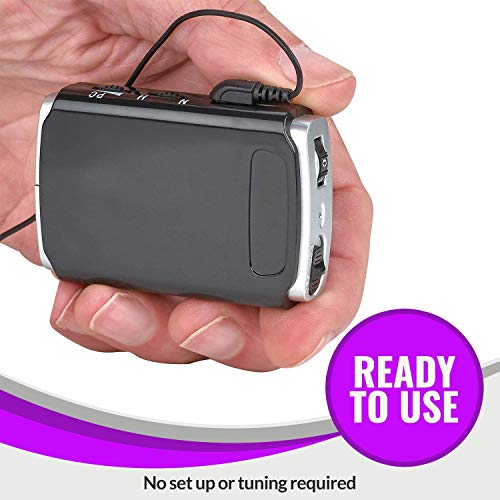 Sound Amplifier - Pocket Sound Voice Enhancer Device With Duo Mic/Ear Plus Extra Headphone And Microphone Set, Personal Sound Amplifier Device By Medca #TOP6