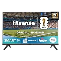 Hisense 40 40A4QTUK FHD LED TV with Freely - Direct Lit LED, Dolby Audio, Natural Colour Enhancer, Games Mode, Sports Mode with Freely, Disney +, YouTube, Netflix