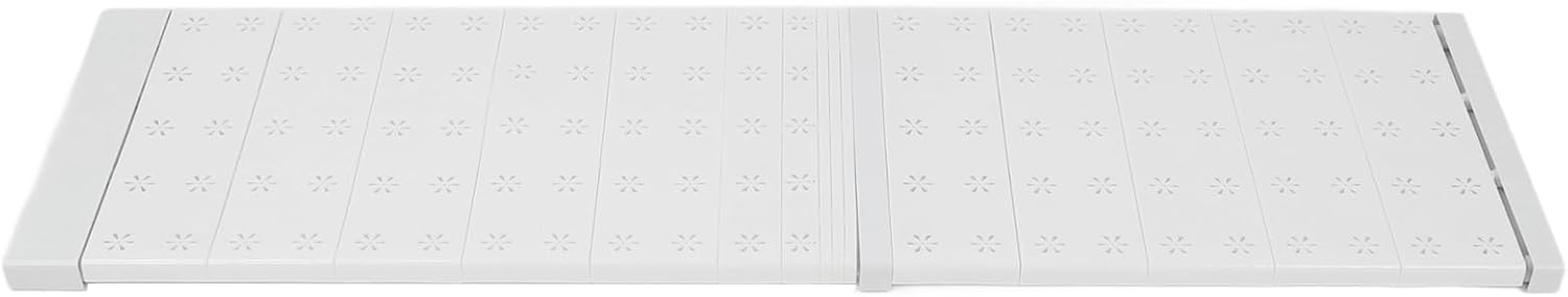 Expandable Closet Shelves, Adjustable Lengt, Space Saving Storage Rack, Retractable Divider, Shelf Storage Rack for Closet, Cabinet (91‑122cm/35.8‑48.0in Length)